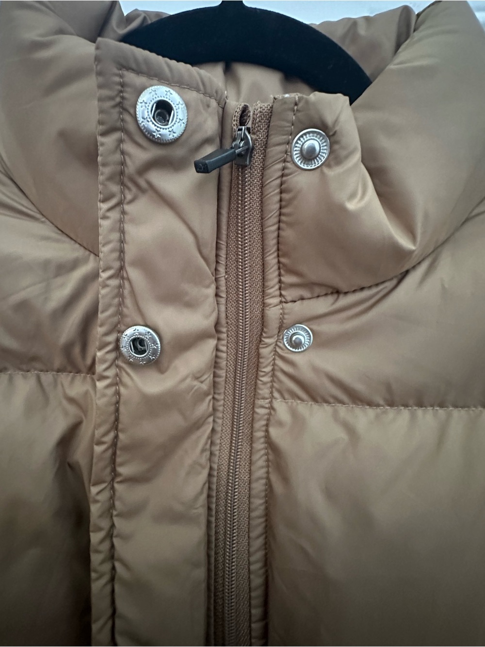 Halara Cropped Puffer Jacket in Taupe size S NWOT - Picture 10 of 12
